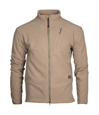First Lite Mens Challis Fleece Jacket Walnut
