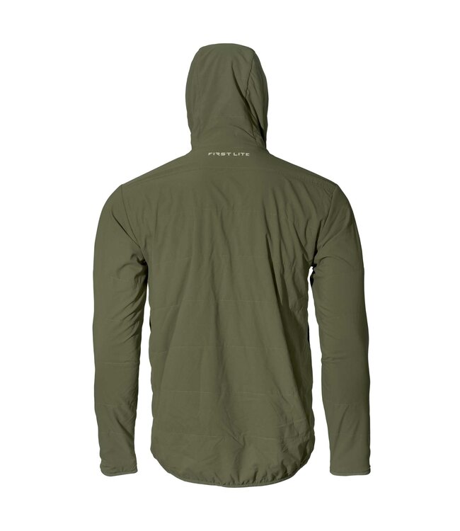 First Lite Mens Navigator Hoodie Conifer