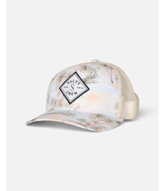 Salty Crew Sealine Retro Trucker White 1 Sz
