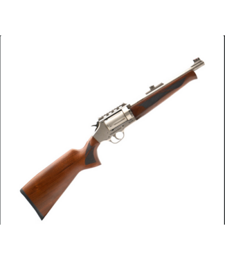 Federation Firearms RS-410,.410ga 3" Revolver Action Shotgun 12"BBL Nickel-Walnut