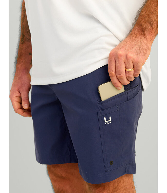 Huk Icon Short Navy 34