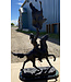 Fredrick Remington Buffalo Signal Limited Edition 18/100 Satue C-4470