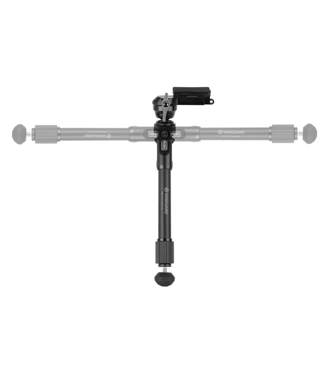 Carbon Pivoting Bipod w/Ball Head & ARCA Rail Attachment 10.5"-14"