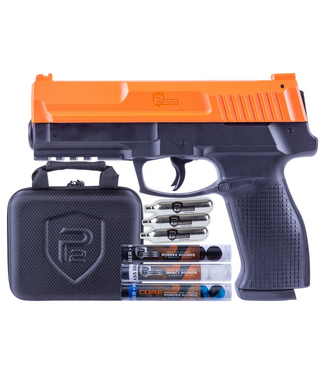 Air Pistol Kit Home Defense P2P Secure 68P Impact Defense Kit .68 Cal 350 FPS Orange/Black
