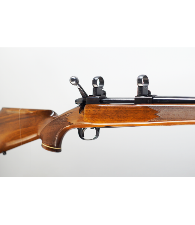Tikka M65 Deluxe 7mm Rem Mag w/ 1in Med Rings and Open Sights G#5385 - 22in - 3rd - Bolt Cond:VG