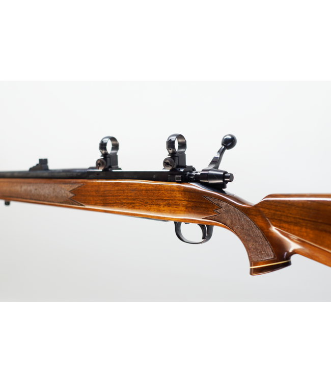 Tikka M65 Deluxe 7mm Rem Mag w/ 1in Med Rings and Open Sights G#5385 - 22in - 3rd - Bolt Cond:VG
