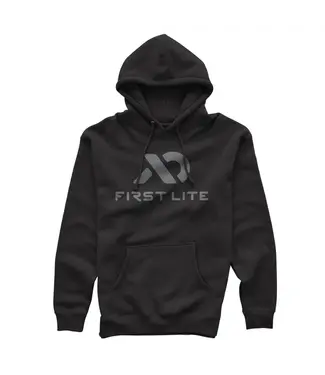 First Lite Stacked Logo Hoodie