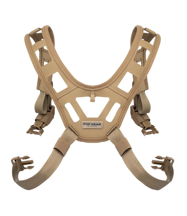 FHF Gear Air Frame Shoulder Harness Coyote Brown