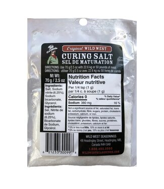 Wild West Seasonings Wild West Curing Salt 2.5oz 70g