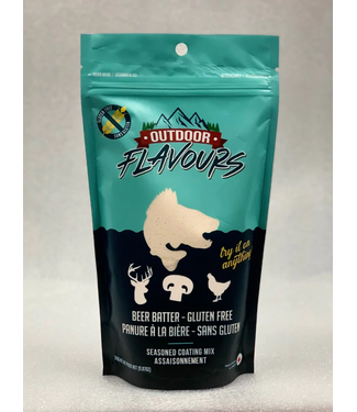 Outdoor Flavours Beer Batter Gluten Free Seasoned Coating Mix 280gr