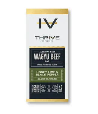 Thrive Provisions  Wagyu Beef Asst  Honey Lime and Black Pepper
