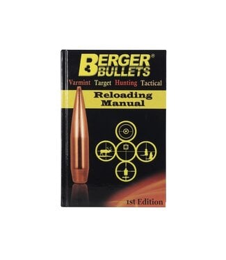 Berger Bullets Berger Reloading Manual 1st Edition