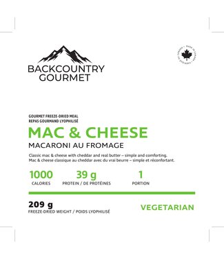Backcountry Gourmet Backcountry Gourmet Mac & Cheese