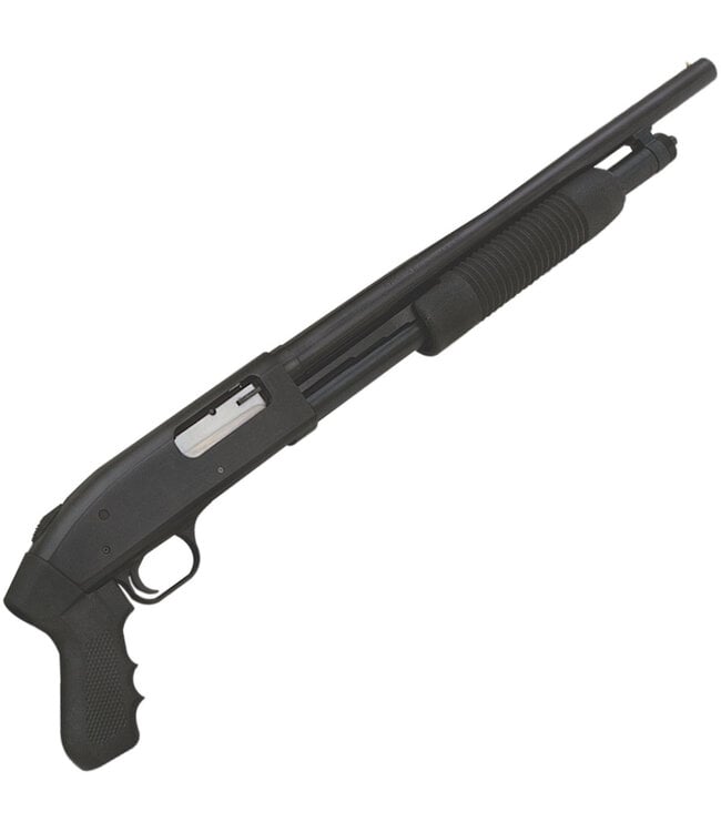Mossberg 500 Tactical  JIC  12Ga Pump 18.5" 6rd Matte Blue w/Water Resistant Tube Black
