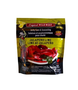Wild West Seasonings Wild West Jalapeno Lime Jerky Cure and Seasoning 250g