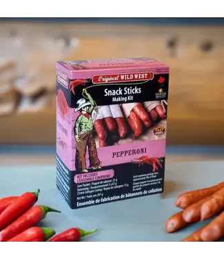 Wild West Seasonings Wild West Cracked Pepperoni Snack Sticks Making Kit 297g