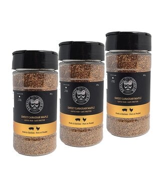 Rampage Rampage Coffee Co Coffee Rub  Sweet Canadian Maple