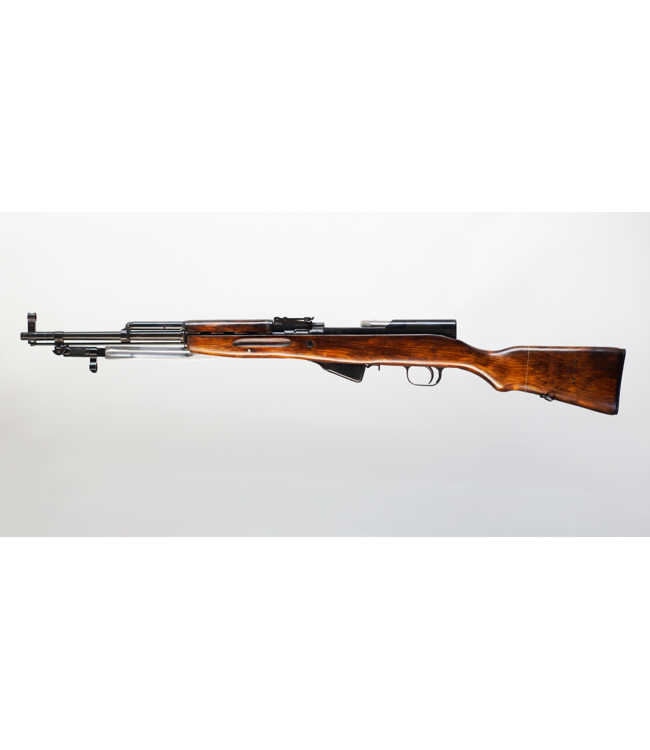 Russian SKS 7.62x39 w/ Bayonet and Wood Stock C-5098 - 20in - 5rd - Bolt