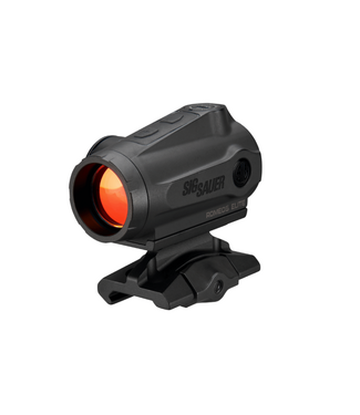 Sig Sauer Romeo5 Gen II Elite Compact Red Dot Sight 1X20MM Quad Ballistic Circle Dot 2.0, 0.5 MOA ADJ, 1.41 M1913 I-Beam Black