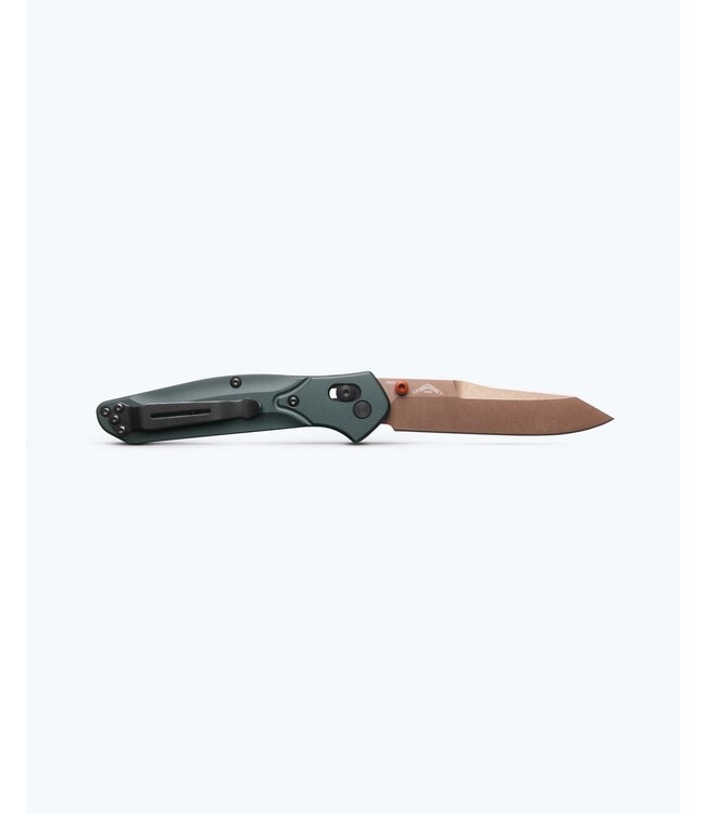 Benchmade Benchmade Osborne S90V FDE PVD Battlewash Taiga Green Alum