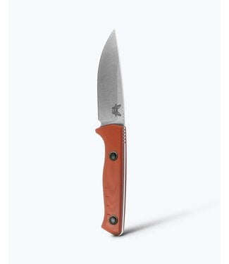 Benchmade Benchmade Slipridge Fixed with Hook Magnacut Rust Orange G10 Boltaron Sheath