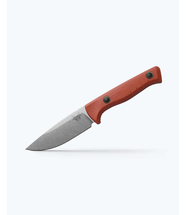 Benchmade Benchmade Slipridge Fixed with Hook Magnacut Rust Orange G10 Boltaron Sheath
