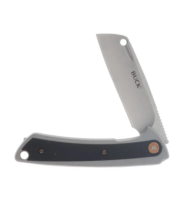 Buck Knives 0263GYSWM-B HiLine Flipper Knife Grey