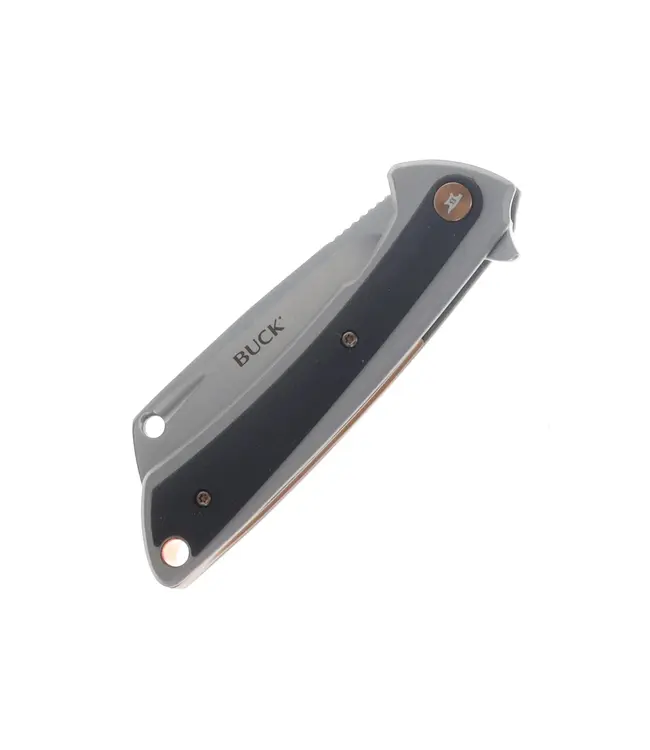 Buck Knives 0263GYSWM-B HiLine Flipper Knife Grey