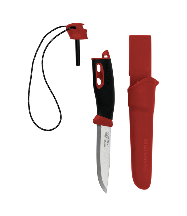 Morakniv Mora Companion Spark Knife Red