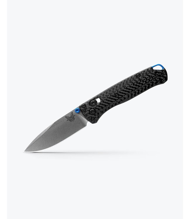 Benchmade 533-3BK Mini Bugout  Axis Drop Point Blue Class