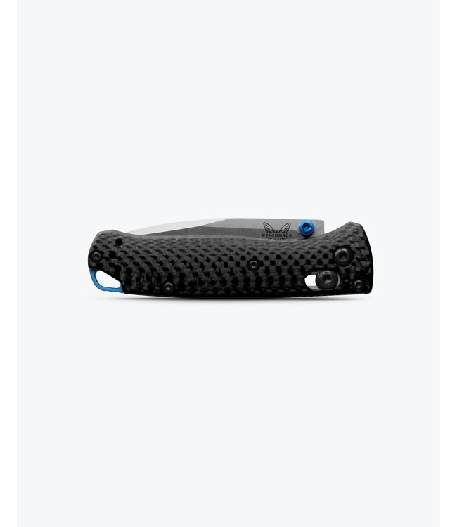 Benchmade 533-3BK Mini Bugout  Axis Drop Point Blue Class