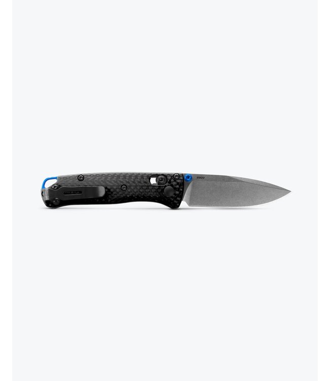 Benchmade 533-3BK Mini Bugout  Axis Drop Point Blue Class