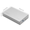 ORICO ORICO Aluminum SATA 3.0 to USB3.0 Type-B 2.5 / 3.5 inch SSD / Sata HDD Enclosure Storage - Silver (3518S3-US)