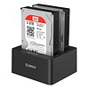 ORICO ORICO Dual Bay SATA to USB3.0 External Hard Drive Docking Station for 2.5 & 3.5 inch HDD, SSD with Duplicator/Clone Function [2 x 6TB support]-Black