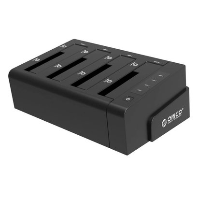 ORICO ORICO 4 Bay USB 3.0 SATA Hard Drive Docking Station/Duplicator for 2.5 inch & 3.5 inch HDD -Black (6648US3-C-US)