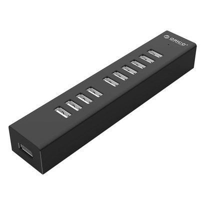 ORICO ORICO H1013-U2 10 Ports Micro USB Hubs 2.0 HUB for MAC Notebook Perfectly with 100CM Data Cable - Black