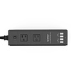 ORICO ORICO 2 Outlet Surge Protector Power Strip with 35W 4 USB Charger Ports, Black