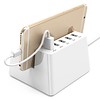 ORICO ORICO ODC-2A5U-US-WH Surge Protector Strip 5 USB Super Charging Ports w/ 2 Surge Outlets Stand For Tablet / Smart Phones US Plug - White