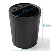 ORICO ORICO 36W 3-Port USB Car Charger with Cup Holder Function for iPhone, iPad Air 2, Samsung S6 / S6 Edge, Nexus, HTC M9, Motorola, Nokia and More - Black