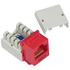 Cat6 RJ45 110 Type Keystone Jack (Choose color)