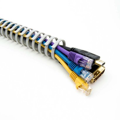 Flexible Spiral cable holder 500 x 25 x 20mm