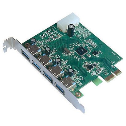 X-MEDIA XM-UB3204 4-Ports SuperSpeed USB3.0 PCI Express Card