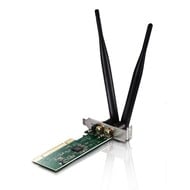 NETIS WF-2118 300Mbps Wireless N PCI Adapter with 5 dBi High Gain Antennas and Low Profile Bracket