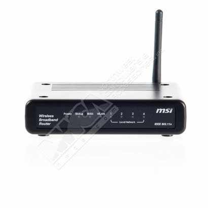 MSI MSI Wireless-N 150 Broadband Router with 4-port 10/100 Switch (RG310EX)