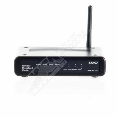 MSI MSI Wireless-N 150 Broadband Wifi Router with 4-port 10/100 Switch (RG310EX)