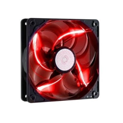 Cooler Master SickleFlow 120 - Sleeve Bearing 120mm Red LED Silent Fan for Computer Cases, CPU Coolers, and Radiators R4-L2R-20AR-R1