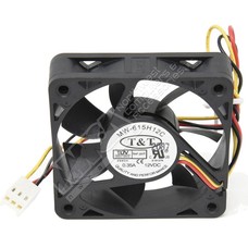 Replacement Chassis Fan 60mm x 15mm 3-pin Ball Bearing DC 12Volt