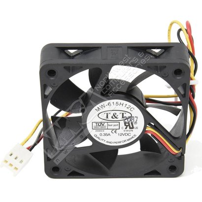 Replacement Chassis Fan 60mm x 15mm 3-pin Ball Bearing DC 12Volt