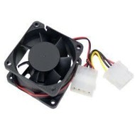 Replacement Chassis Fan 60mm x 25mm 4-pin Ball Bearing DC 12Volt