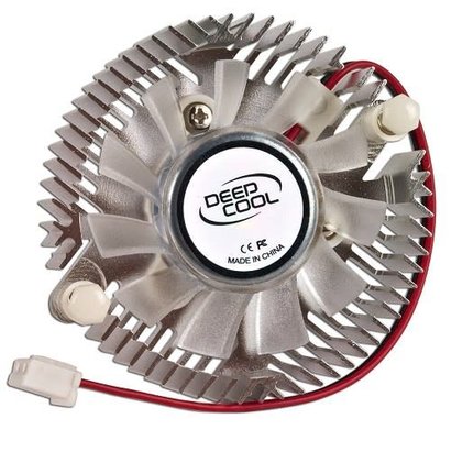 Deepcool V50 Aluminum VGA Cooler & 1.57" Fan w/2-Pin Connector for ATI & NVIDIA Video Cards